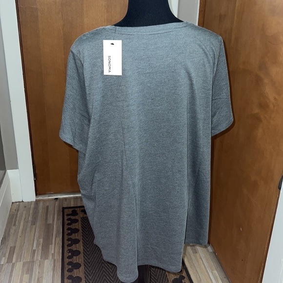 Sonoma gray short sleeve fall graphic tee - Picture 4 of 4